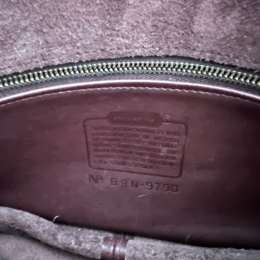 Coach Brown Leather Crossbody Bag - Picture 3 of 4